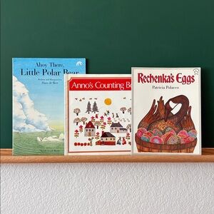 Beautiful Children’s Paperback Books | Rechenka’s Eggs, Anno’s Counting Book